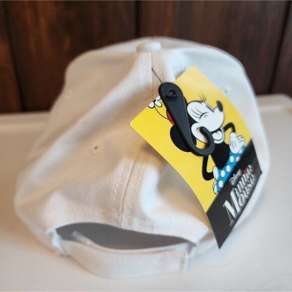 Disney Mickey Mouse Pink Glitter Baseball Cap Adjustable Unisex - Picture 3 of 6